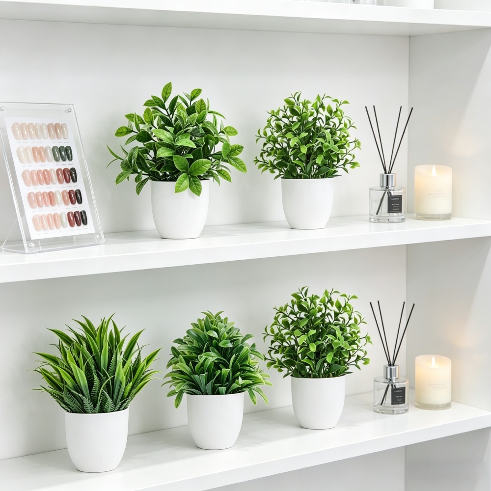 4pcs/set Mini Artificial Plant - Bonsai Garden Kit reseña y precio