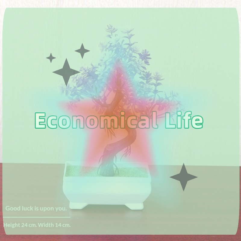 [MOA]Small Tree Pot Fake Plant - Bonsai Tree Zen Garden reseña y precio