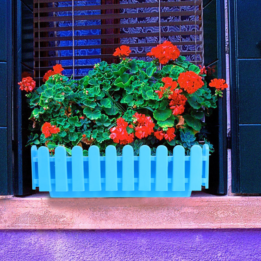 2Pcs Flowerpot Fence Rectangul - Us Bonsai Garden reseña y precio