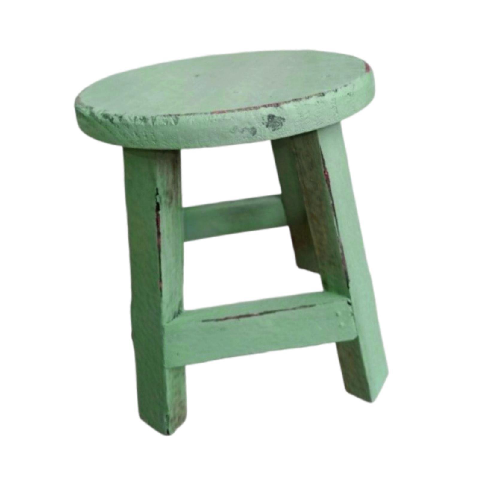 Wood Stool Plant Stand Display - Bonsai Garden Display Stands reseña y precio