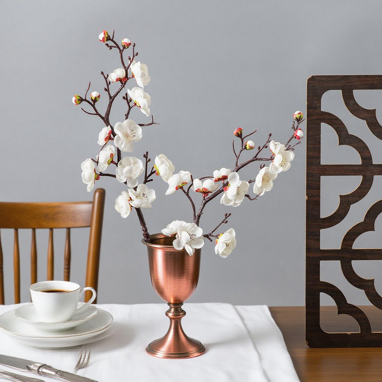 Silk Artificial Flower Plum Bl - Bonsai Garden Festival reseña y precio