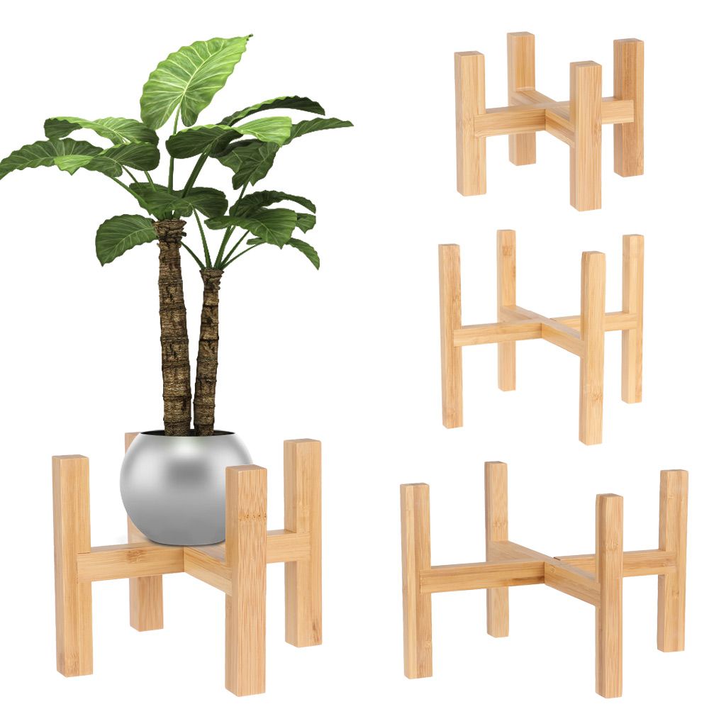 Bonsai Display Stand Bamboo Tr - Bonsai Garden Display Stands reseña y precio