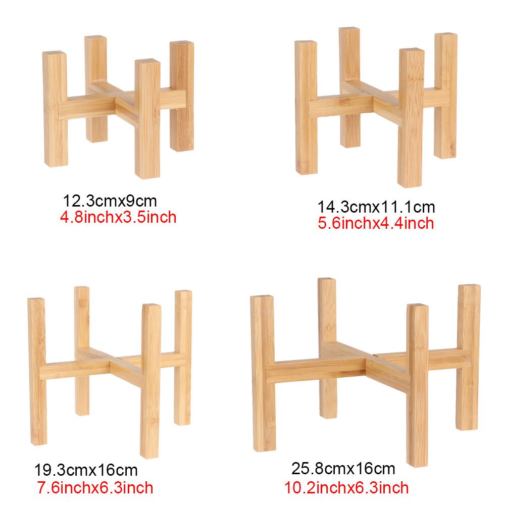 Bonsai Display Stand Bamboo Tr - Bonsai Garden Display Stands reseña y precio