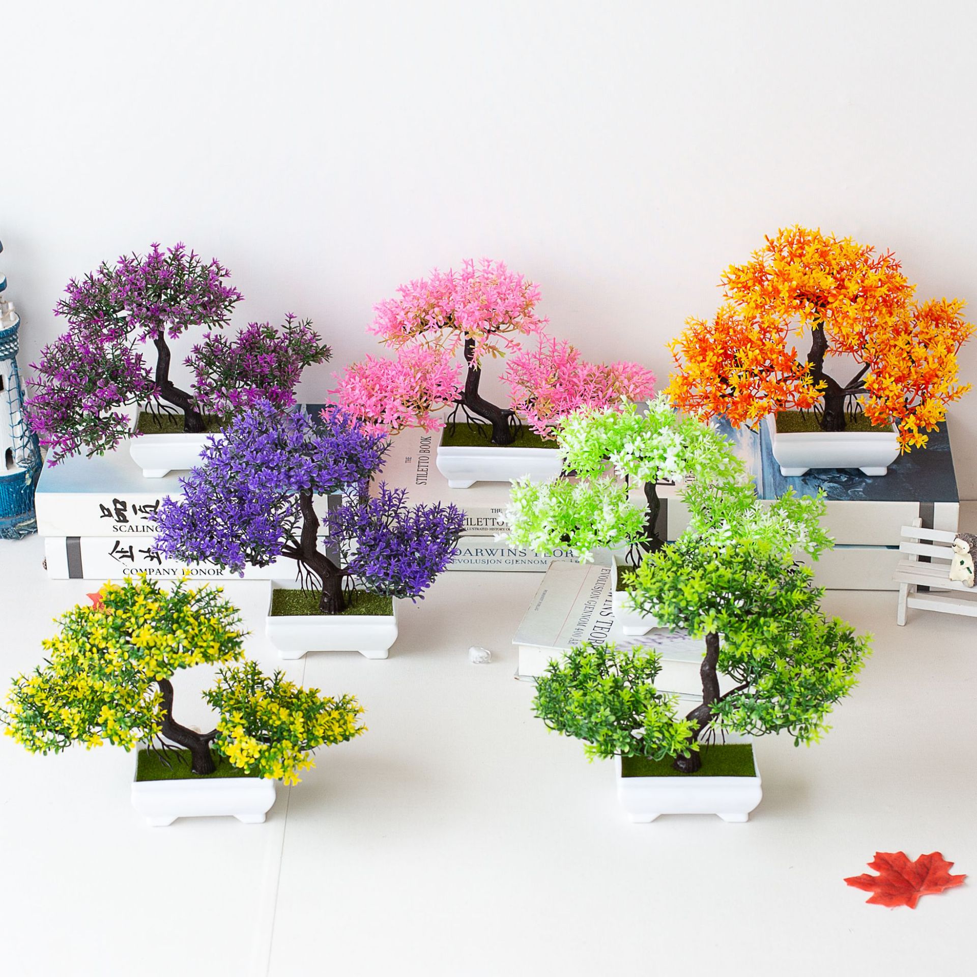 Artificial Plants Bonsai Fake  - Bonsai Tree Zen Garden reseña y precio