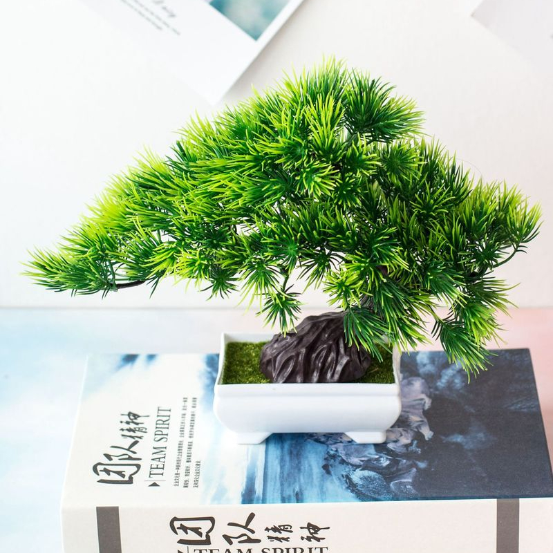 Artificial Plants Potted Bonsa - Bonsai Tree Zen Garden reseña y precio