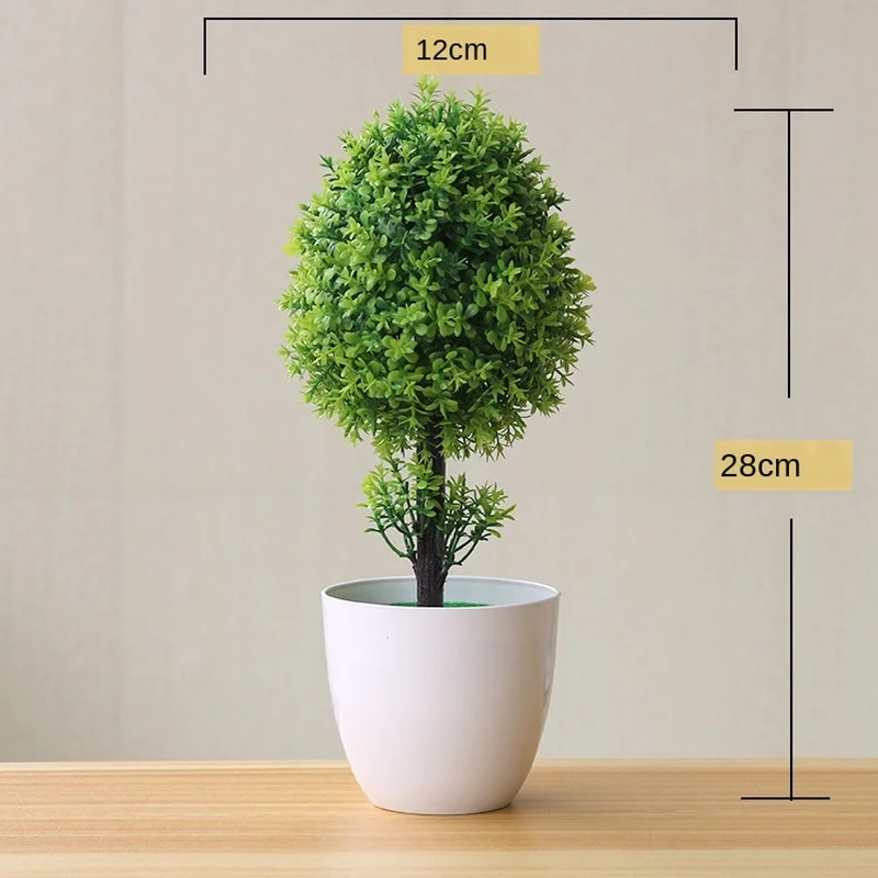 Artificial Plants Potted Bonsa - Bonsai Tree Zen Garden reseña y precio