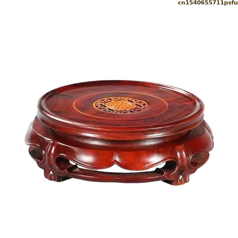 Redwood Standing Flower Base V - Bonsai Garden Display Stands reseña y precio