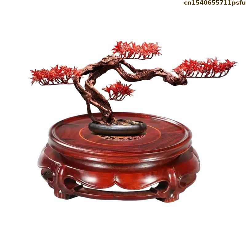 Redwood Standing Flower Base V - Bonsai Garden Display Stands reseña y precio