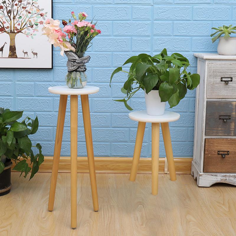Wood Flower Pot Bonsai Rack Ho - Bonsai Garden Display Stands reseña y precio