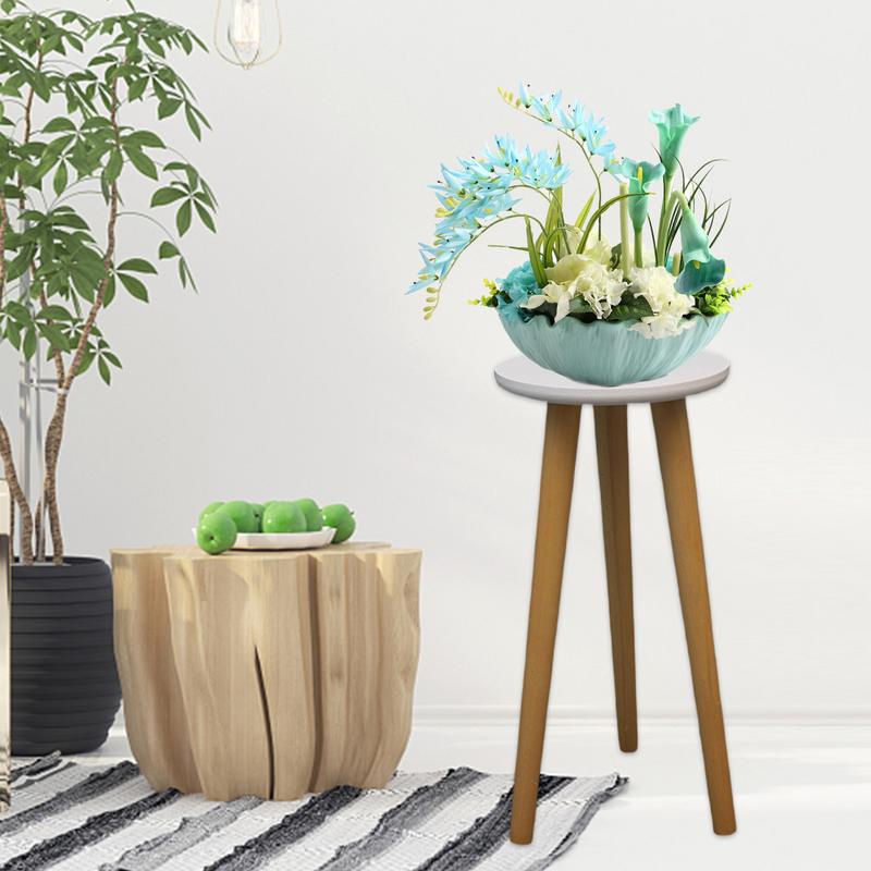 Wood Flower Pot Bonsai Rack Ho - Bonsai Garden Display Stands reseña y precio