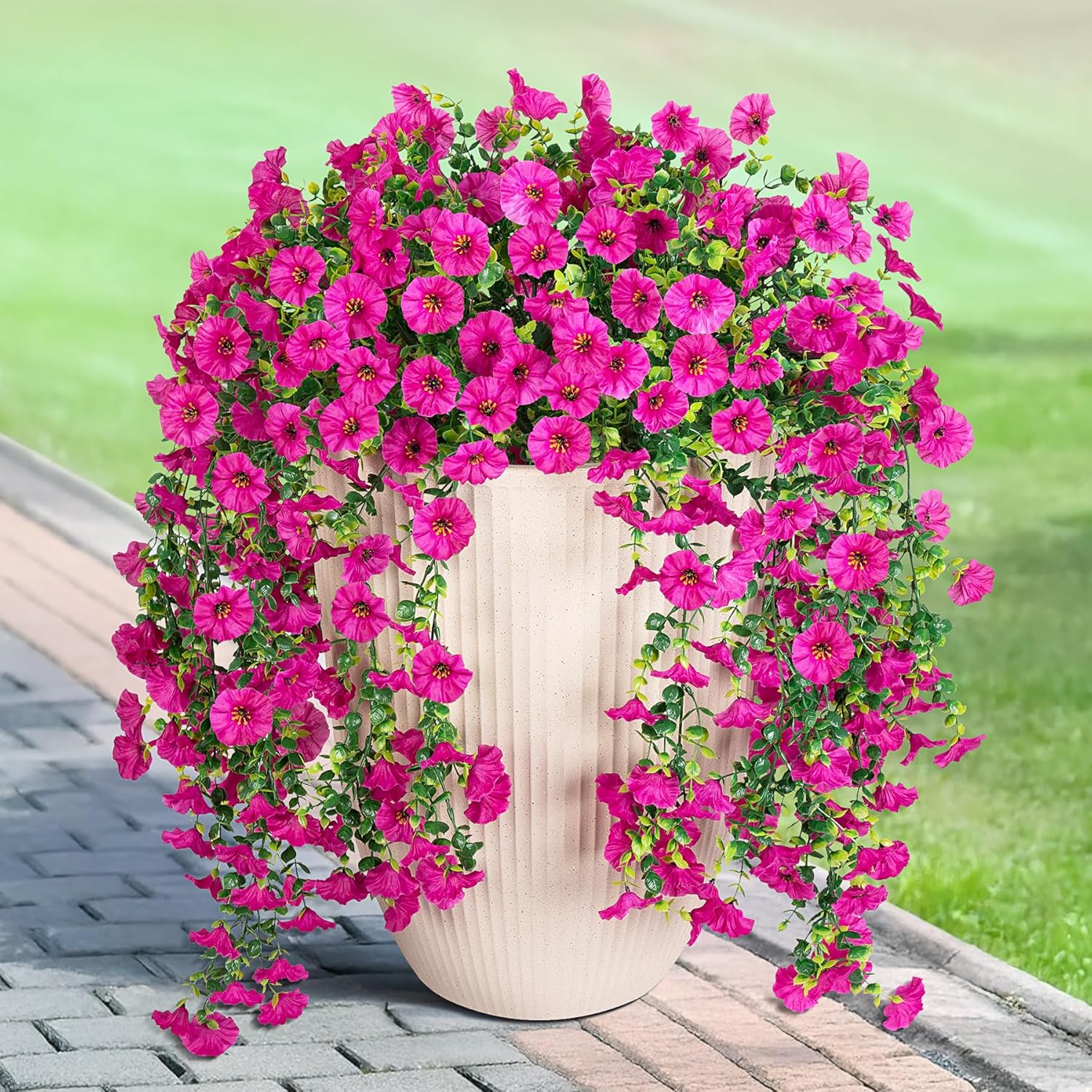 Artificial Flowers Vine Mornin - Bonsai Garden Festival reseña y precio